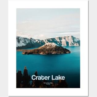 Crater Lake National Park Posters and Art